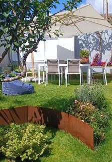 Porto do Barqueiro Casa | El Jardín y Mar