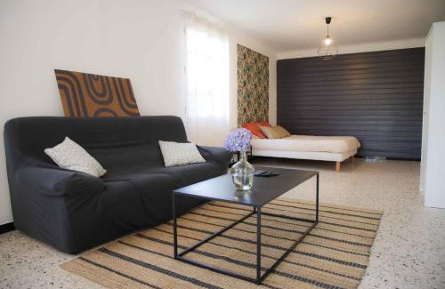 Corneilla-de-Conflent Apartamento | El Solà Spacieux studio avec accès jardin et piscine
