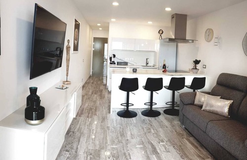 Playa del Aguila Condominio | Elaborately renovated vacation apartment located directly on the beach