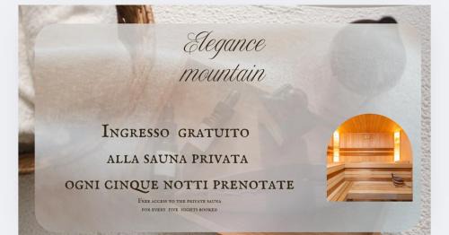 Edolo Apartamento | Elegance Mountain Attic with sauna Edolo Ponte di Legno