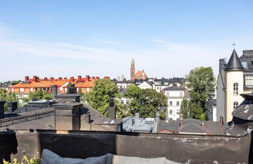 Ostermalm Apartamento | Elegant Östermalm Loft