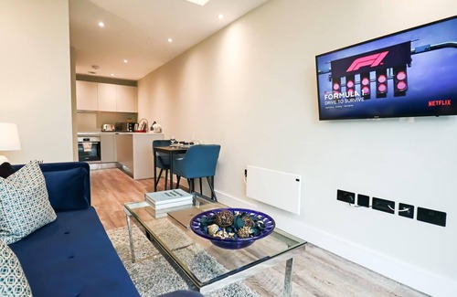 Welwyn Garden City Apartamento | Elegant 1 bedroom in heart of Welwyn Town Centre!