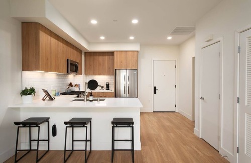Burlingame Condominio | Elegant 1BR Condo with Pool– One Adrian Living