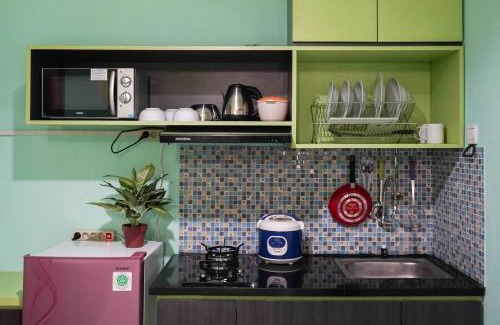 Chinatown Apartamento | Elegant and Comfy 1BR Green Central City Glodok Apartment By Travelio