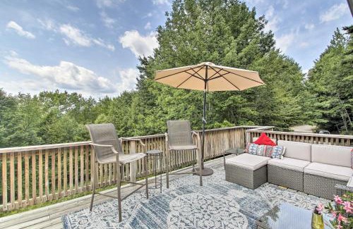 Harrison Casa | Elegant and Quiet Maine Escape with Sauna and Deck!