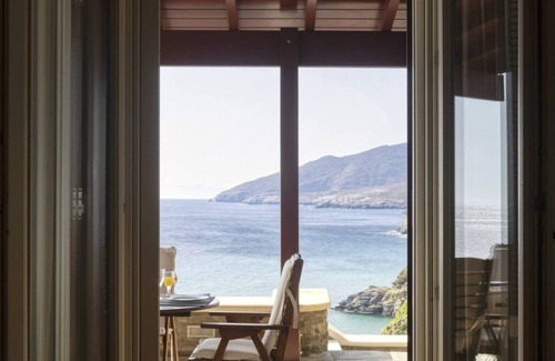 Steniai Villa | Elegant Andros Beach House | Villa Stenies Anatoli | 5 bedrooms | Stunning SeaViews | Piso Gyalia Beach