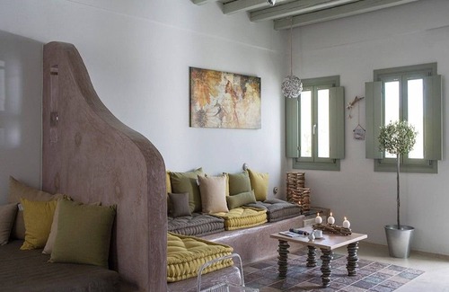 Astypalaia Villa | Elegante Villa Astypalaia | Villa Verde | Aire Acondicionado | Banera de hidromasaje | 2 Dormitorios