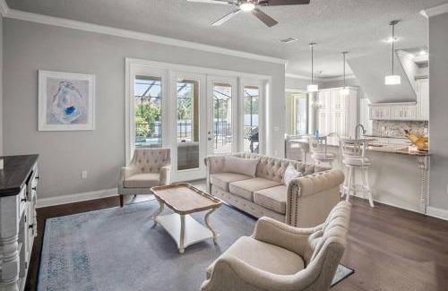Nichols Casa | Elegant Home with Pool, Office, Theater, and Fence
