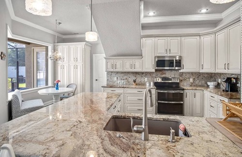 Lakeland Casa | Elegant Home with Pool, Office, Theater, and Fence
