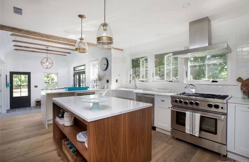 Sharon Casa | Elegant Modern Farmhouse with Pool and Gardens, steps from Nature Preserve