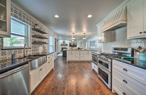 Oklahoma City Casa | Casual pero elegante, espacioso NW Oklahoma City Home
