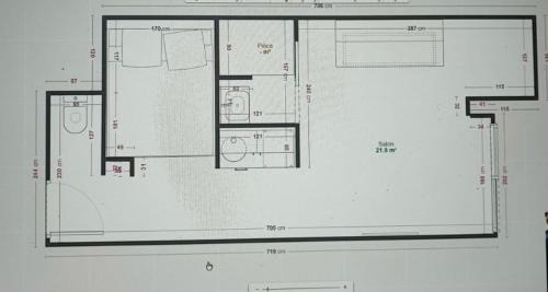 Biarritz Apartamento | Elegant studio, 2-4 people, WiFi, pool, parking