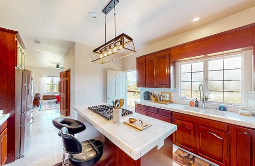 Penngrove Casa | Elegant wine lover's acreage with patio, chef's kitchen, & AC - dog-friendly