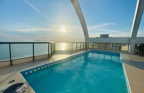 Boqueirao Apartamento | Elegante apto com vista mar no Gonzaga