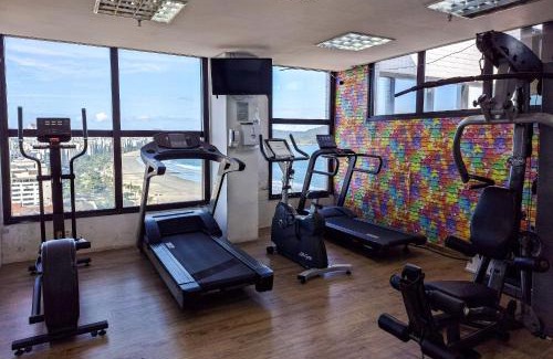 Boqueirao Apartamento | Elegante apto com vista mar no Gonzaga