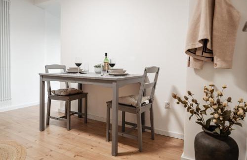 Bad Pyrmont Apartamento | Elegantes Apartment mit Terrasse