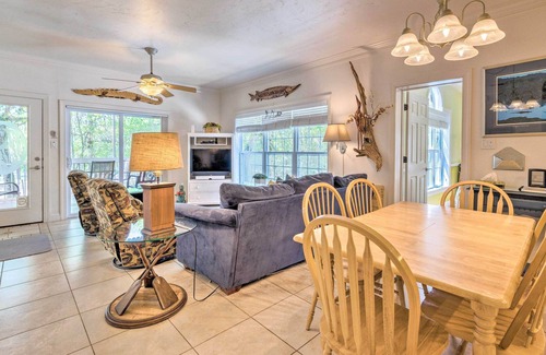 Bell Casa | Elevated Home w/ Fire Pit + Dock on Suwannee River