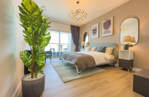 Al Sufouh 2 Apartamento | Elite Residence - Modern 1BR Apartment with Full Sea View