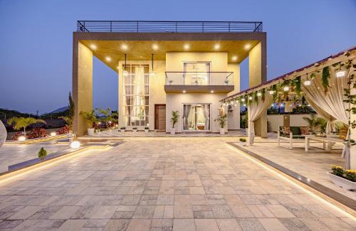Bedla Villa | ELIVAAS Heaven in Hills Mountara 3 BHK Villa with Lounge & Pvt Pool