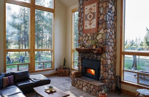 La Pine Chalet De Esquí | Elk View Lodge - Retiro familiar de lujo en el centro de Oregon