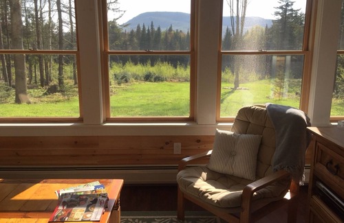 Wolcott Casa | Casa de nueva construcción, hermosa, Stowe con vistas a la montaña