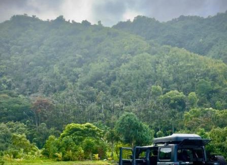 Paia Otro | Embark on a journey through Maui with Aloha Glamp's jeep and rooftop tent allows you to discover diverse campgrounds, unveiling the island's beauty from unique perspectives each day