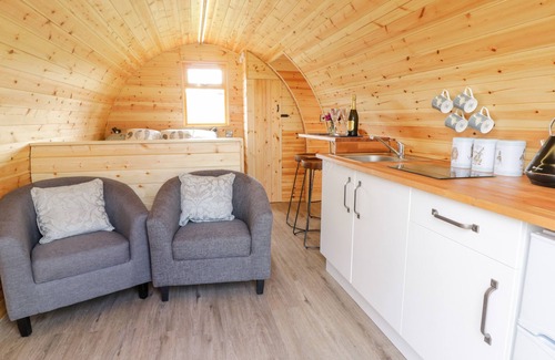 Llanfair Caereinion Cabaña | EMBDEN POD AT BANWY GLAMPING, pet friendly in Llanfair Caereinion