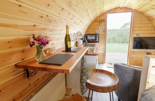 Llanfair Caereinion Cabaña | EMBDEN POD AT BANWY GLAMPING, pet friendly in Llanfair Caereinion