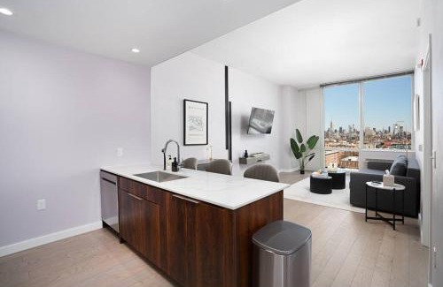 Hoboken Apartamento | Empire State View - Luxury Apt - Shuttle to NYC