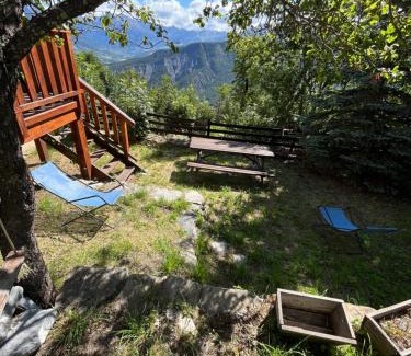 Pra Loup Apartamento | En pleine nature avec jardin