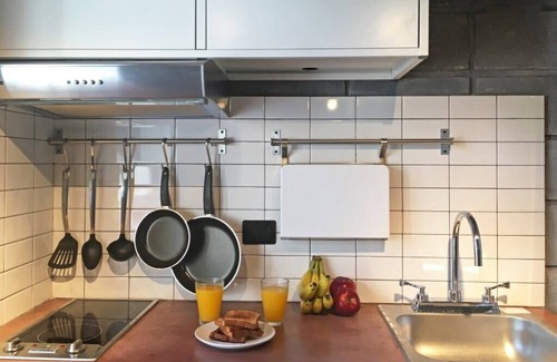 San Pedro Garza García Apartamento | Encantador loft 1Hab en San Pedro Centro, con cisterna