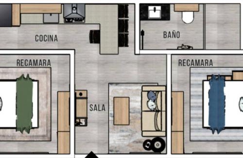 La Paz Apartamento | Encantador departamento en el corazón de La Paz