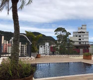 Tombo Apartamento | Encantadora Cobertura com piscina privada na praia do Tombo.