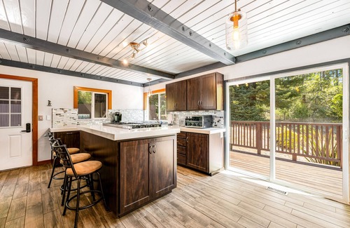 Gualala Cabina | Enchanting cabin with hot tub, full kitchen, & washer/dryer - dog-friendly