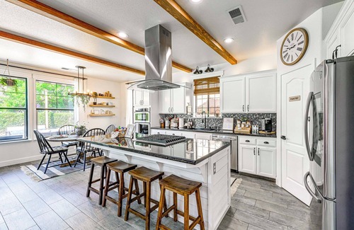 Clovis Casa | Enchanting Clovis Haven w/ Hot Tub & Private Pool!