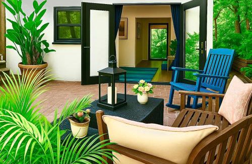 Hollywood Hills West Casa | Enchanting Gated Hollywood Hills Oasis with Tranquil Treet-Top Views, Outdoor Living Room and Patios, Magical Zen Garden, Plus Bonus Romantic Guest House and Free Garage in LA's Most Desirable Central Serene Area, Sleeps 8-10