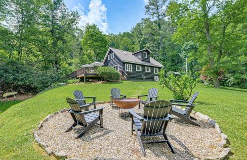 Highlands Casa | Enchanting Highlands Cottage with Pond and Waterfall
