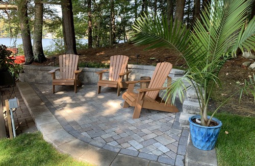 Gray Casa | Enchanting, secluded home with private sandy beach on Forest Lake in Gray, Maine
