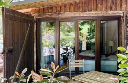 Hittbergen Cabina | Enchanting tiny house with fireplace on the Elbe