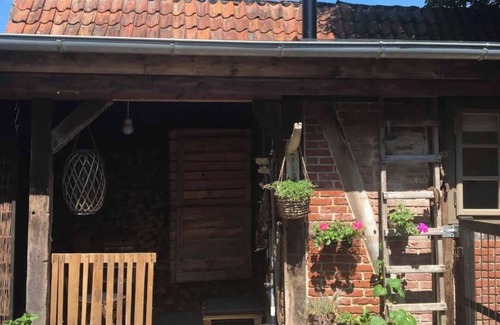 Hittbergen Cabina | Enchanting tiny house with fireplace on the Elbe
