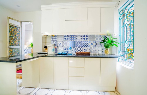 Hang Bai Apartamento | ★★★ Endless Love House 1 ★ Casa de familia a 5 minutos del lago Hoan Kiem ★ Jardín romántico de Rosies