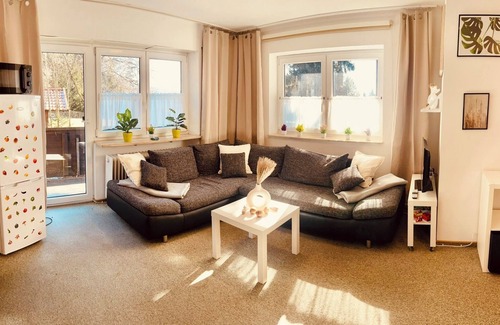 Sankt Englmar Apartamento | Englmarer Hof garden view