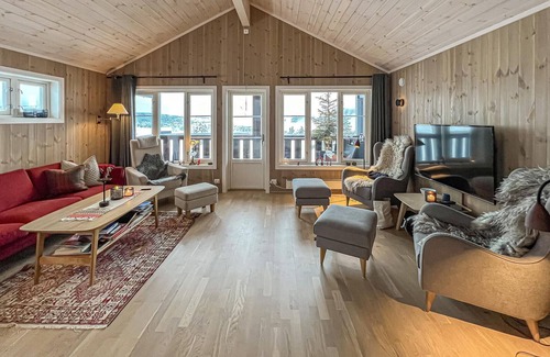 Vestre Slidre Apartamento | Enjoy a great holiday in this fantastic holiday apartment with sweeping views of the countryside.