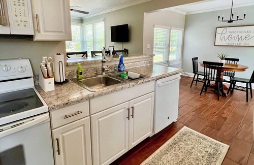 Aiken Casa | Enjoy a stylish experience at this centrally-located home close to the hospital