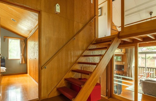 Yumoto Casa | Enjoy Nasu on the deck in the green forest Silenc - Red craft / Nasu-gun Tochigi