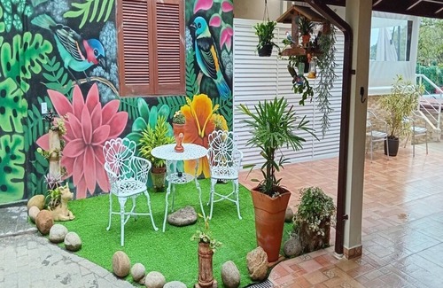 Ubatuba Condominio | Enjoy nature in this delightful suite+1 bedroom: air conditioning/wi-fi/TV/barbecue. MANUAL