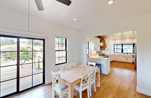 Penngrove Casa | Enjoy privacy and a quiet setting with hill views and modern amenities