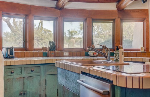 Desert View Village Casa | Enjoy Sunsets In Sonoran Desert, Hot Tub & Casita at Cave Creek Santa Fe Ranch!