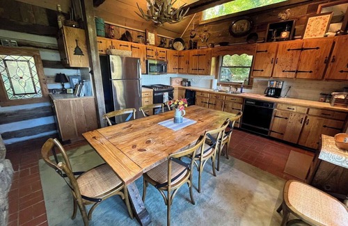 Wolf Laurel Casa | Enjoy this 100+ year old cabin in the gated Wolf Laurel Resort community.