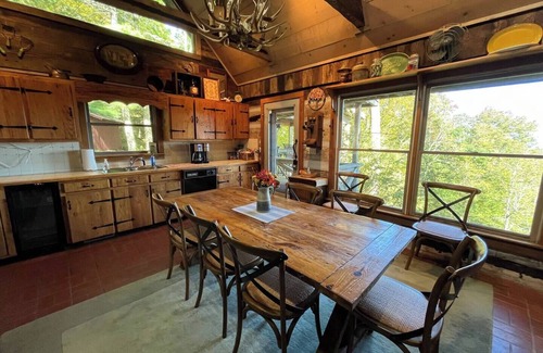 Wolf Laurel Casa | Enjoy this 100+ year old cabin in the gated Wolf Laurel Resort community.